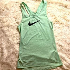 Nike Dri-Fit Tank Top, Light Green, XS